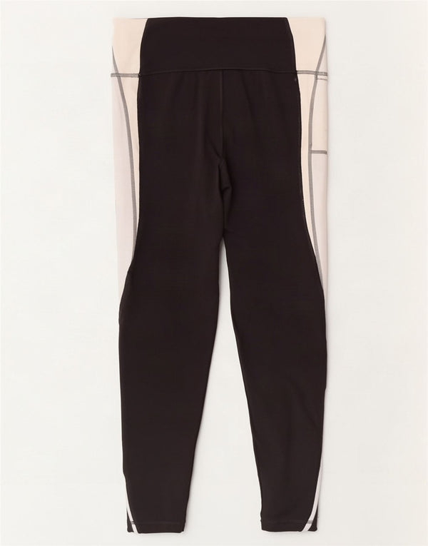 Leggings Crop Femininas Puma UK 16 Grande Preto Colourblock Poliéster