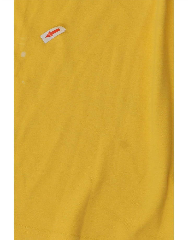 Camiseta masculina gráfica Invicta Top pequeno algodão amarelo