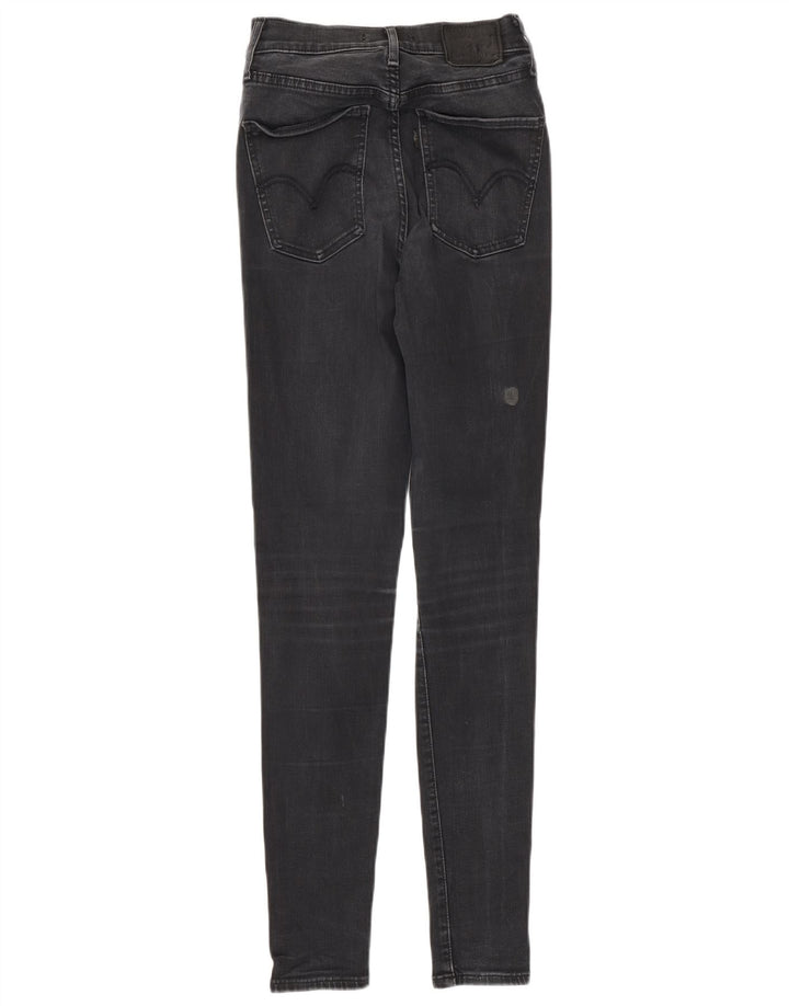 Calça jeans feminina Levi's Mile High Skinny W26 L28 cinza