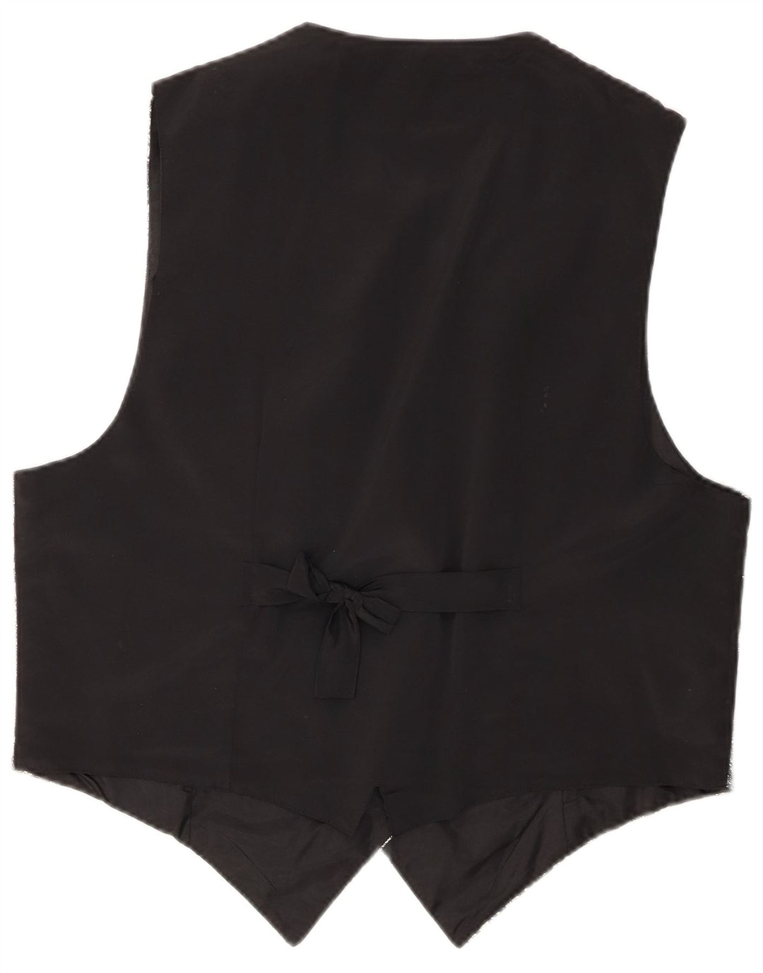 Colete feminino VINTAGE UK 18 XL preto floral poliéster