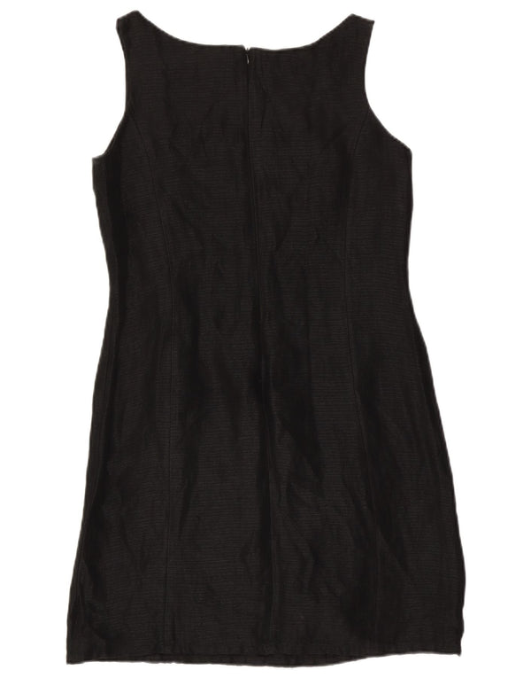 Vestido feminino balão sem mangas IT 40 pequeno seda preta