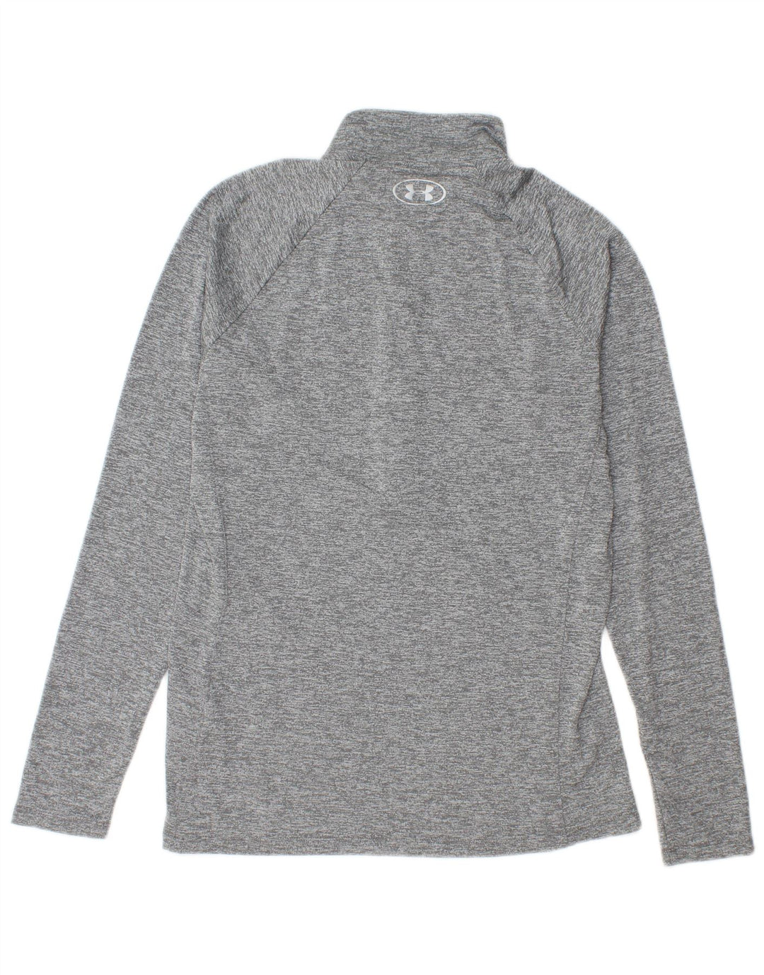Under Armour Womens Heat Gear Pulôver Treino Top Reino Unido 14 Grande Cinza