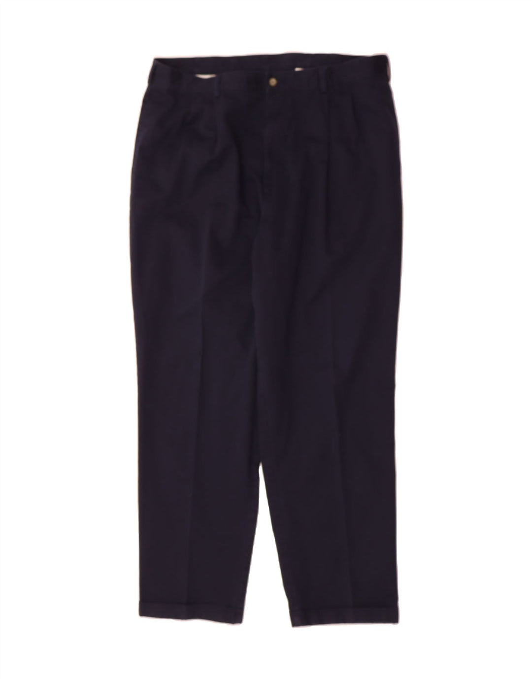 IZOD Mens Pegged Chino Trousers W40 L32 Navy Blue Cotton Vintage Izod and Second-Hand Izod from Messina Hembry 