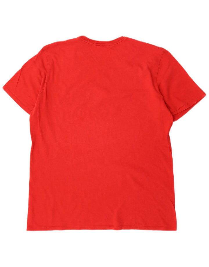 Camiseta Nike Masculina Athletic Cut Graphic Top Grande Vermelho