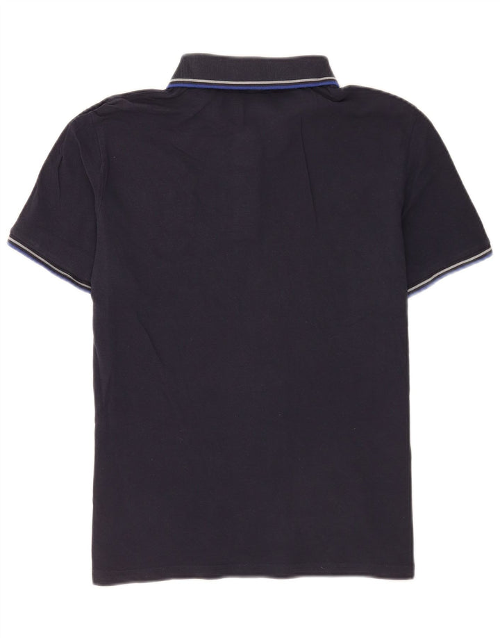 Camisa polo masculina Champion média azul marinho listrada
