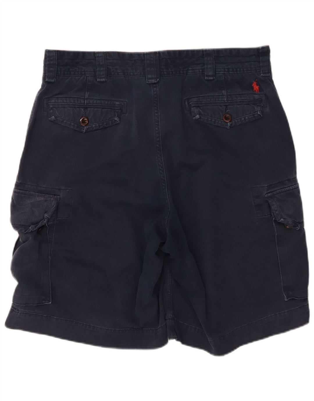Shorts cargo masculino POLO RALPH LAUREN W34 grande algodão azul marinho