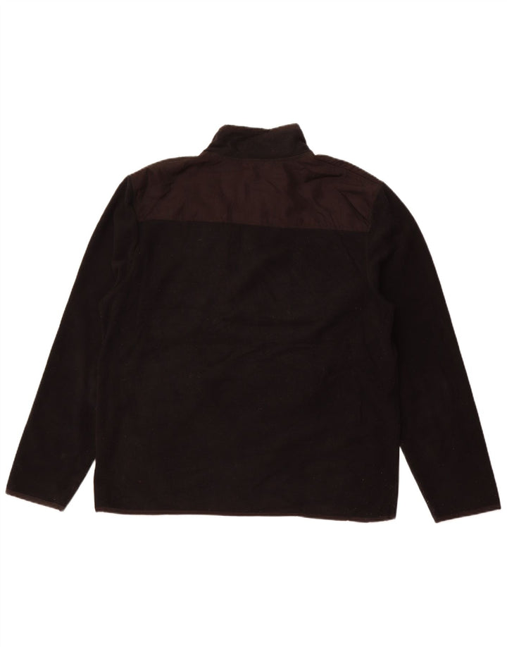 Jaqueta de lã masculina Calvin Klein UK 42 XL poliéster preto