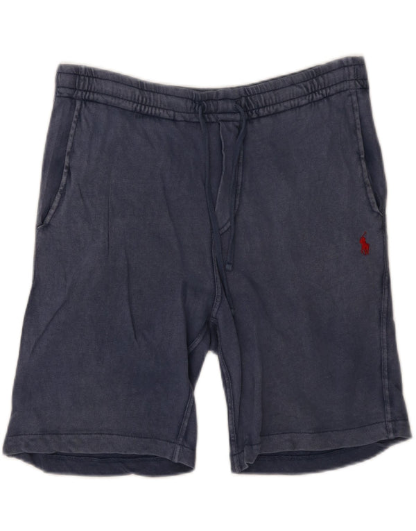 Polo Ralph Lauren Mens Sport Shorts Pequeno Algodão Azul Marinho