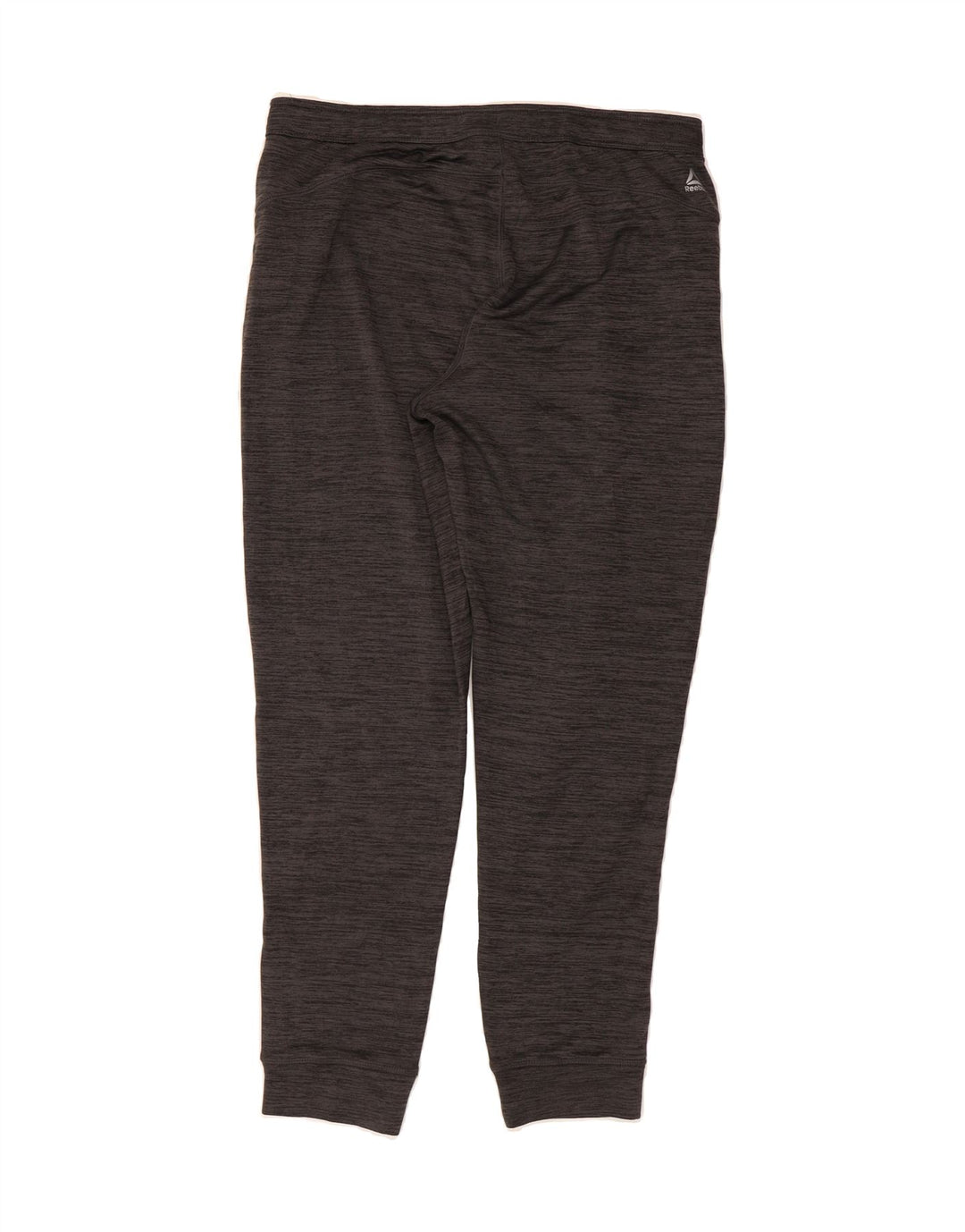 REEBOK Mens Graphic Tracksuit Trousers Joggers Large Grey Pinstripe Vintage Reebok and Second-Hand Reebok from Messina Hembry 