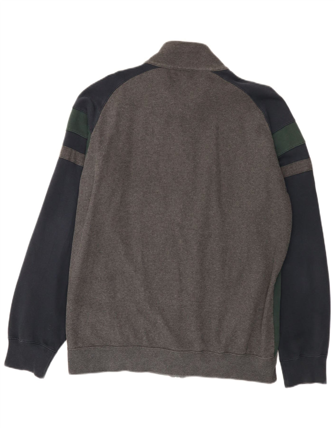 Jaqueta masculina de agasalho Champion XL cinza colorblock algodão
