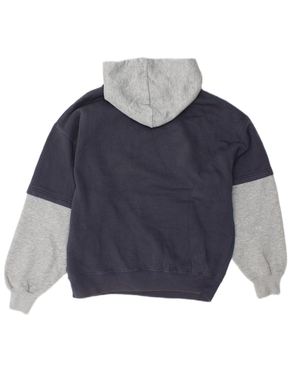 Zara Boys New York Knicks moletom com capuz 13-14 anos azul marinho colorblock