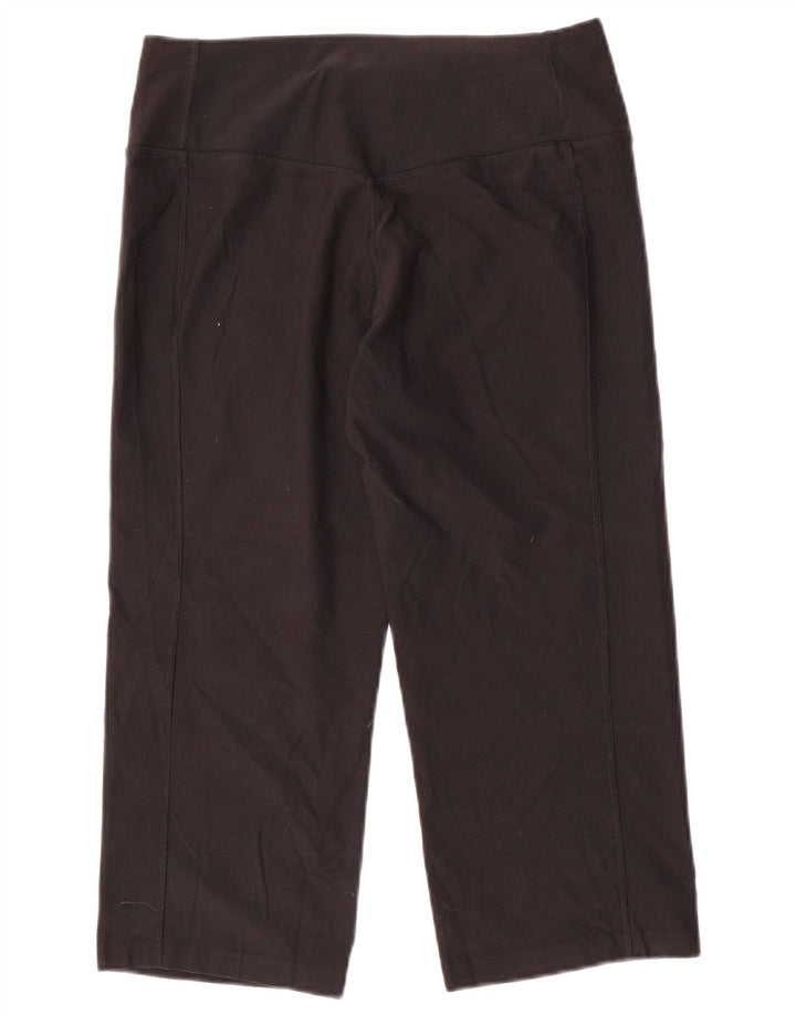 Leggings Nike Dri Fit Capri UK 12 Médio Preto Poliéster