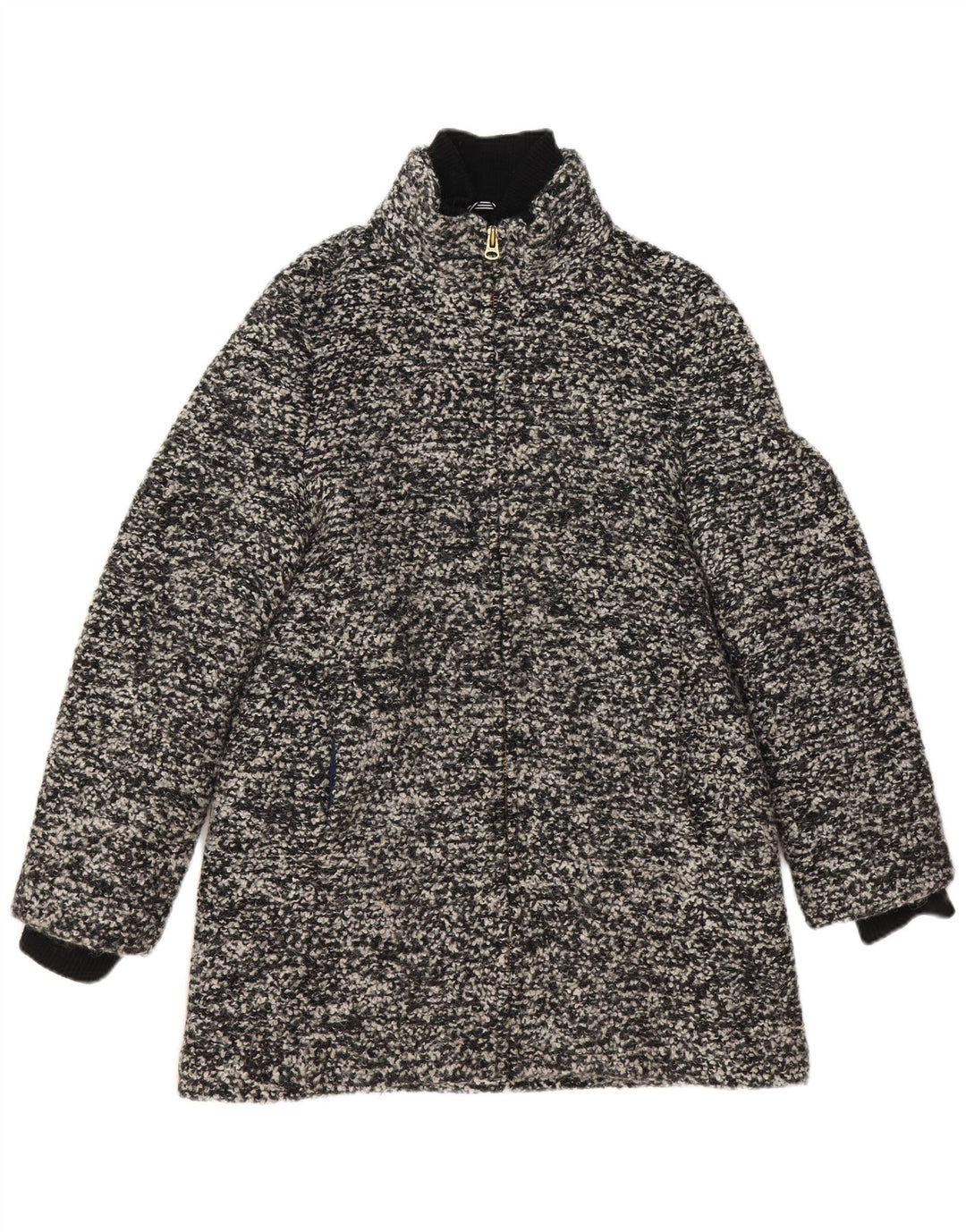 Sobretudo feminino J. CREW US 12 grande lã cinza