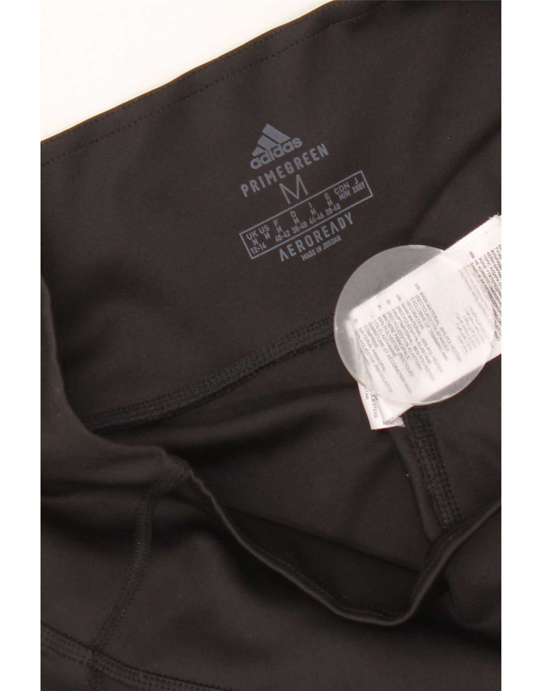 Leggings Adidas Aeroready Femininas UK 12/14 Médio Preto Poliéster