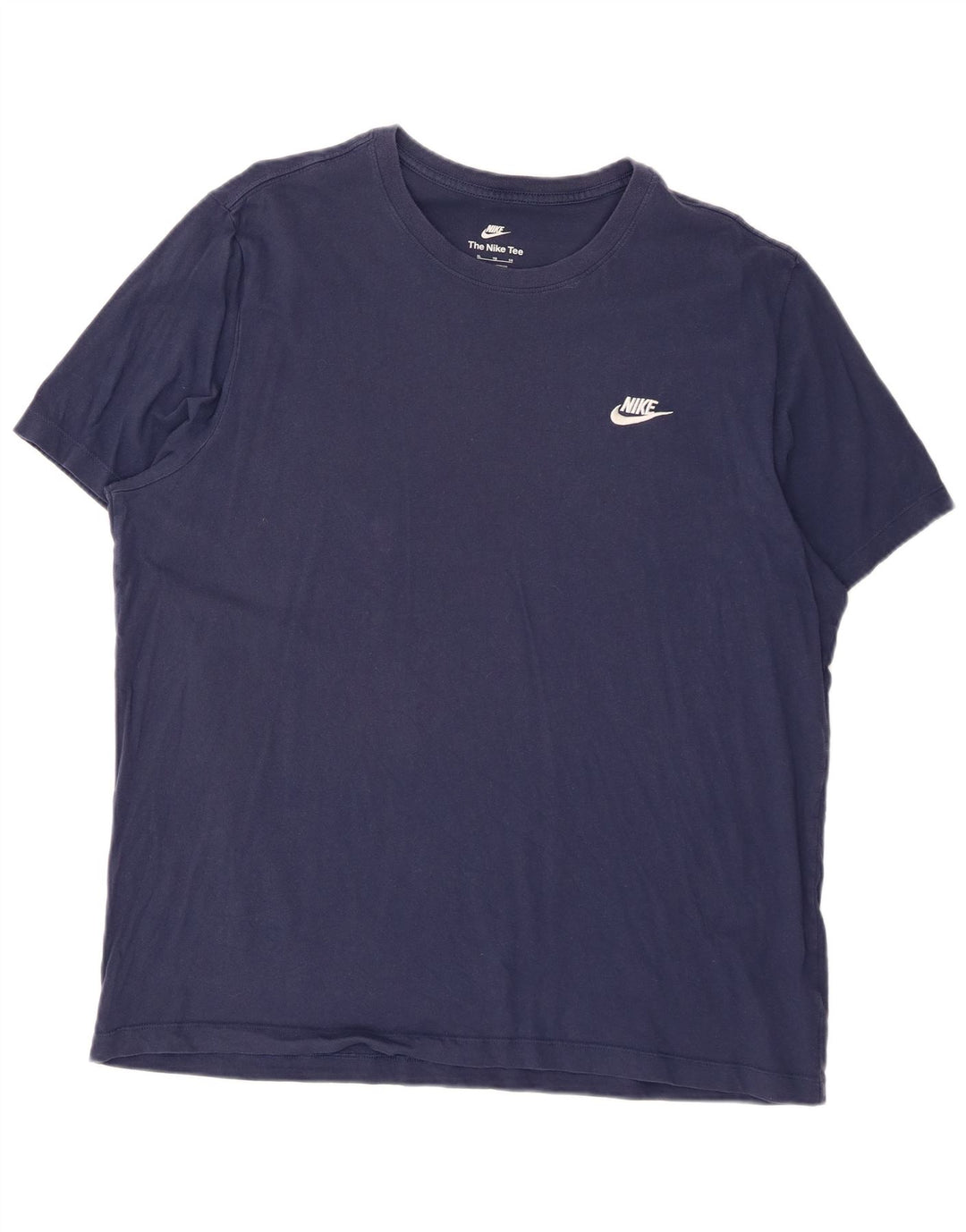 Camiseta masculina Nike Top XL azul marinho algodão