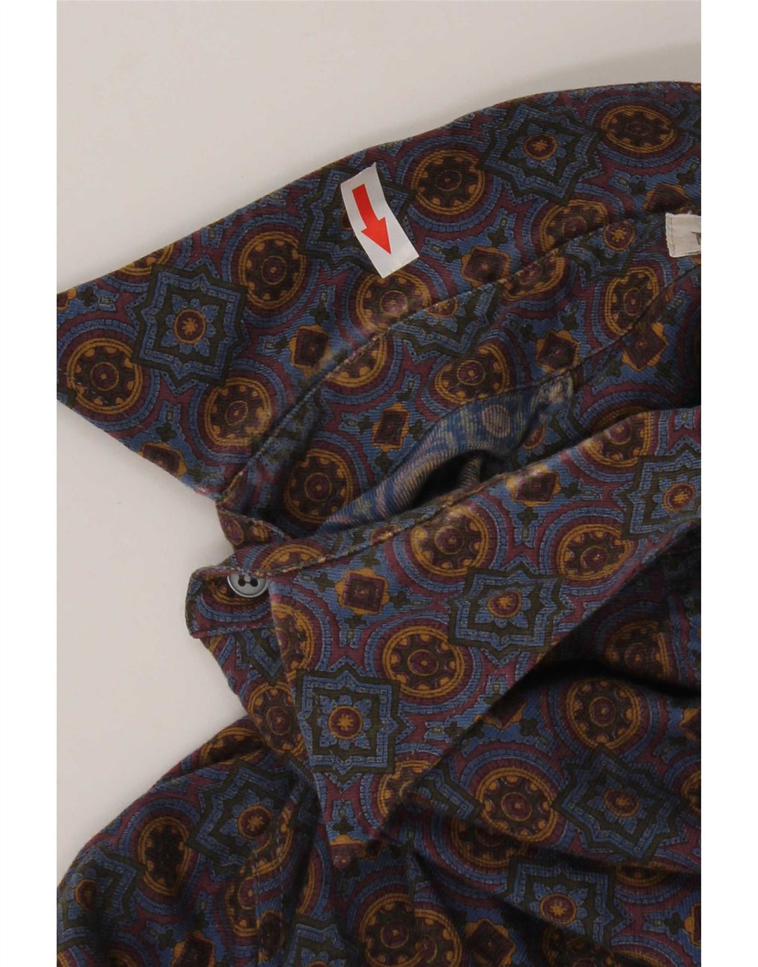 Camisa masculina NANI BON tamanho 40 azul médio Ikat