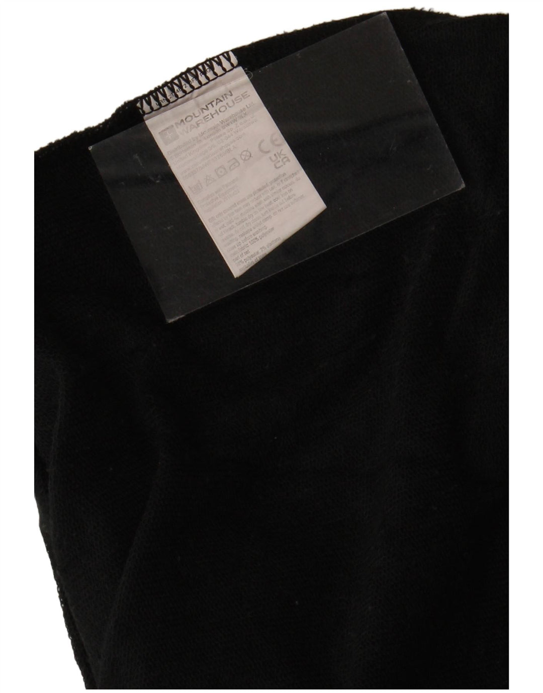 MOUNTAIN WAREHOUSE Suéter masculino com capuz médio poliéster preto