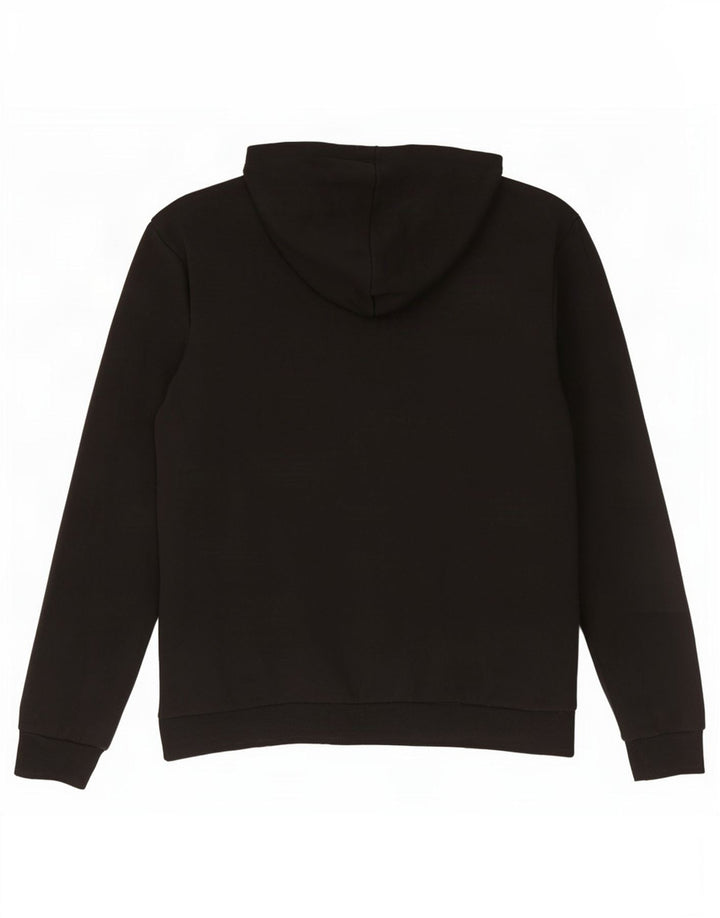 Puma Mens Hoodie Jumper Grande Algodão Preto