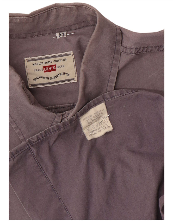 Camisa masculina Levi's médio roxo algodão