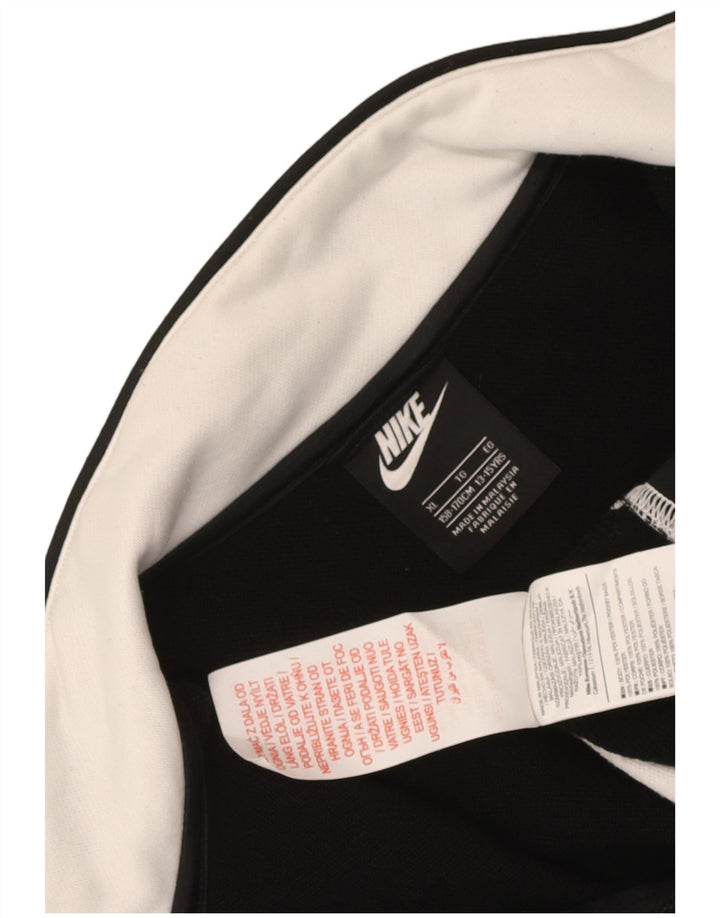 Jaqueta Nike Boys Tracksuit Top 13-14 Anos XL Preto Colorblock Poliéster