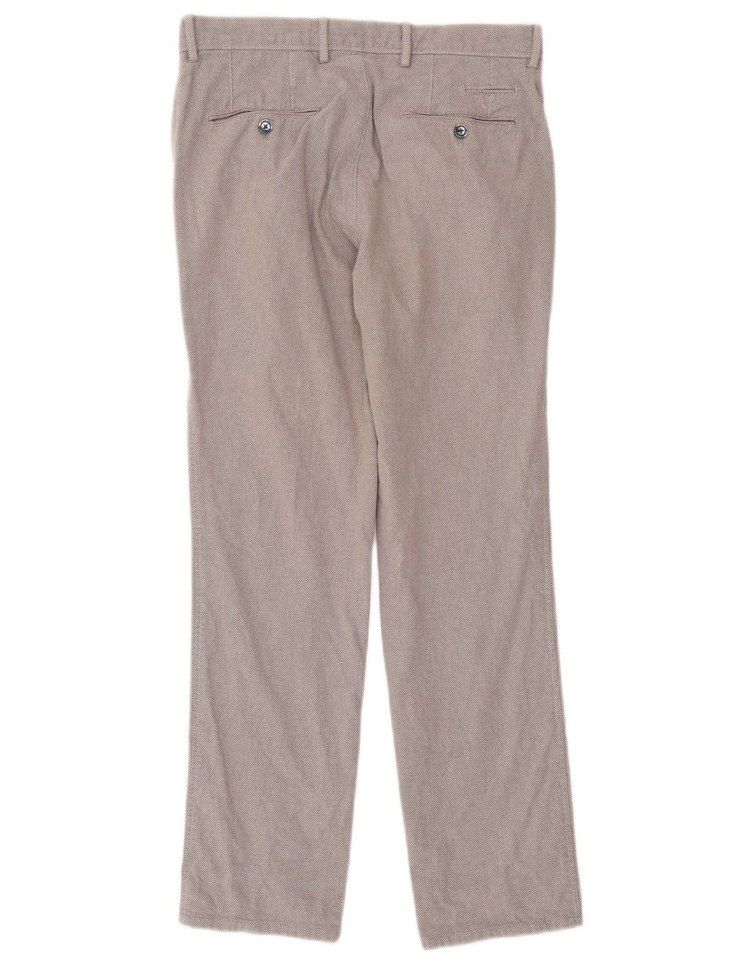 Calça Chino Masculino Massimo Dutti EU 38 Pequeno W30 L29 Cinza Argyle/Diamante