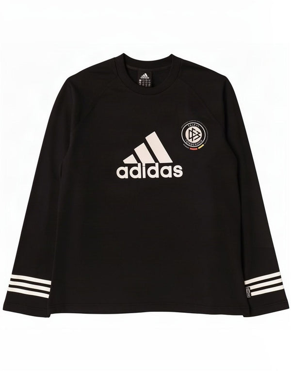 Adidas Mens Climawarm Graphic Top Manga Longa Reino Unido 40/42 Médio Preto