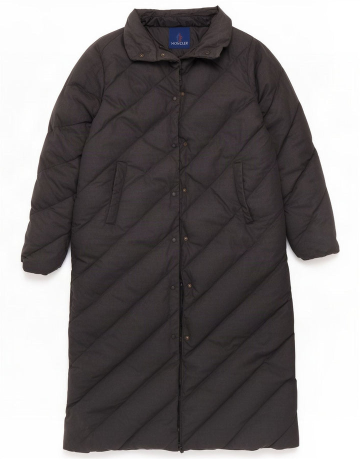 Moncler Casaco acolchoado feminino grande tamanho 3 Algodão cinza médio