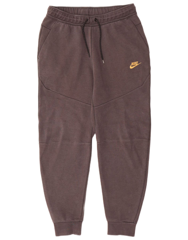 Calça de treino masculina Nike joggers cinza médio algodão