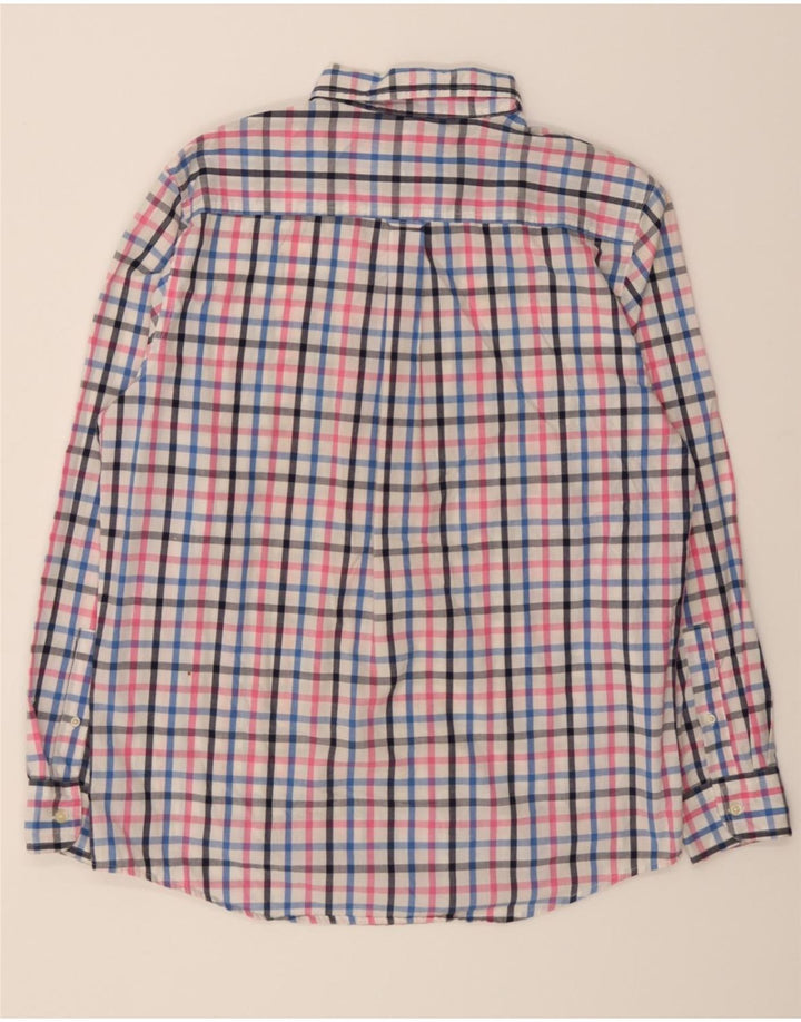 CHAPS Mens Shirt Large Multicoloured Check Cotton Vintage Chaps and Second-Hand Chaps from Messina Hembry 