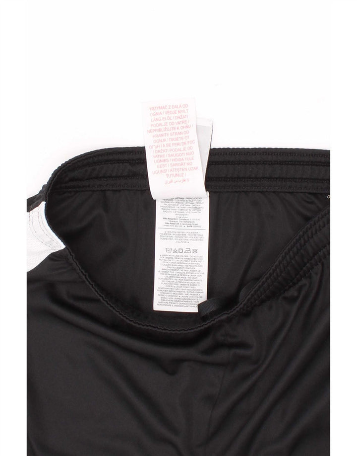 Shorts esportivos Nike Boys Dri Fit 10-11 anos médio preto poliéster