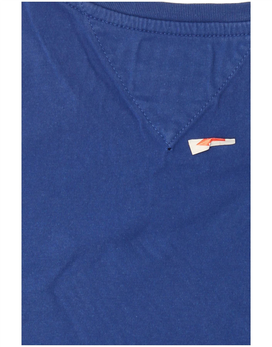 Camiseta masculina Tommy Hilfiger Top médio algodão azul