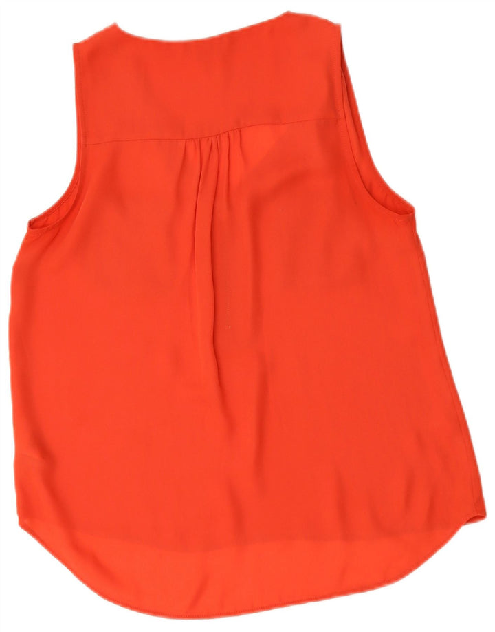 Colete feminino Guess UK 10 pequeno poliéster vermelho