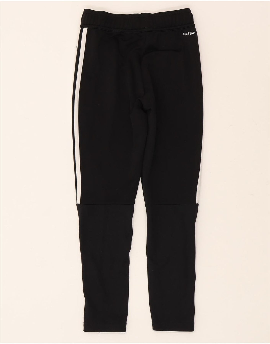Calças de treino Adidas meninos 7-8 anos preto poliéster