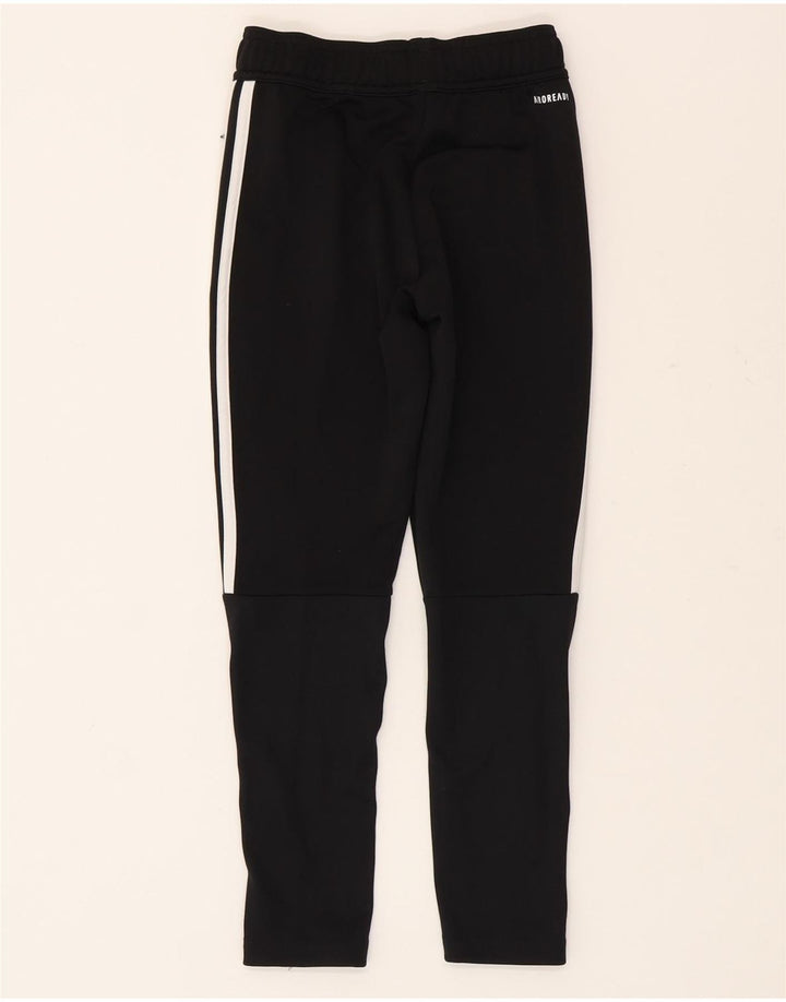 Calças de treino Adidas meninos 7-8 anos preto poliéster