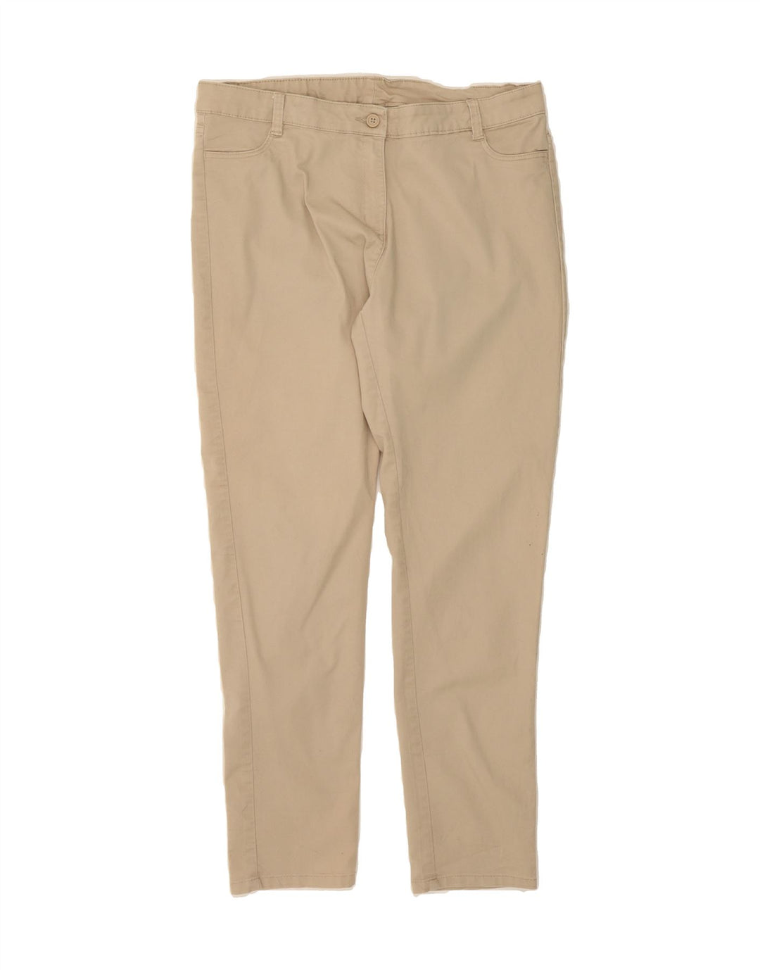 IZOD Womens Regular Casual Trousers US 15 XL W34 L29 Beige Cotton Vintage Izod and Second-Hand Izod from Messina Hembry 