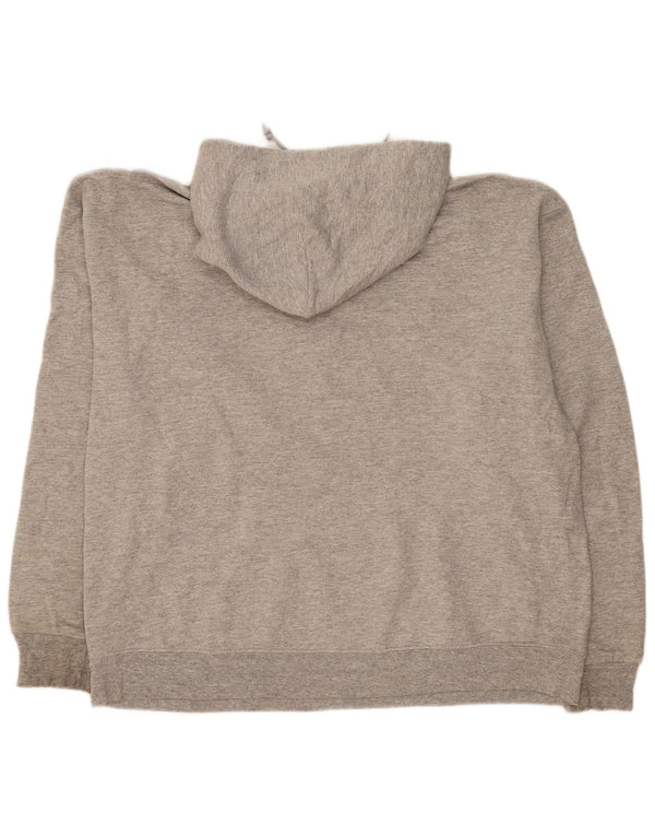 Jumper masculino com capuz gráfico Champion Boston College grande cinza