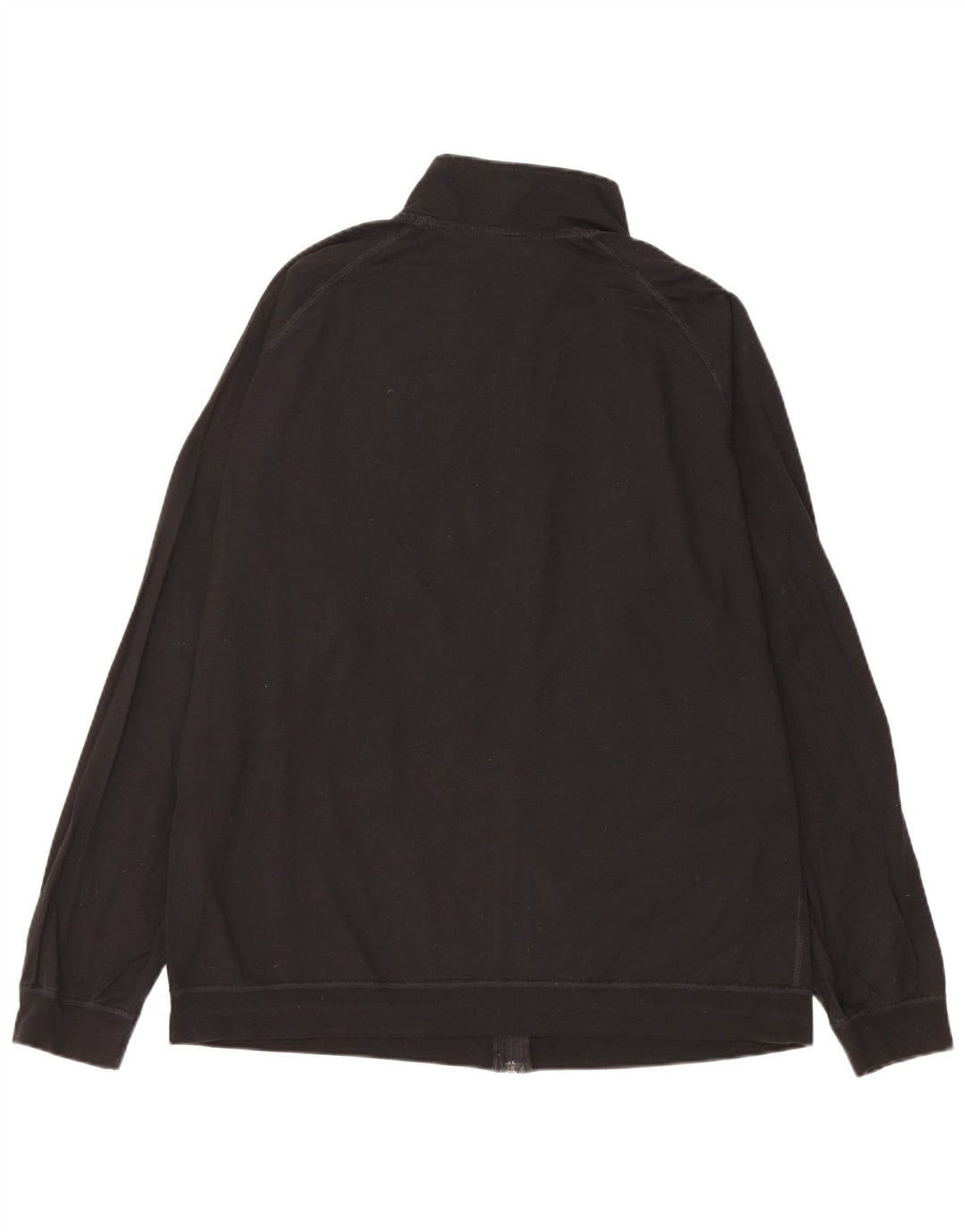 Trigema Jaqueta masculina de agasalho XL preto algodão