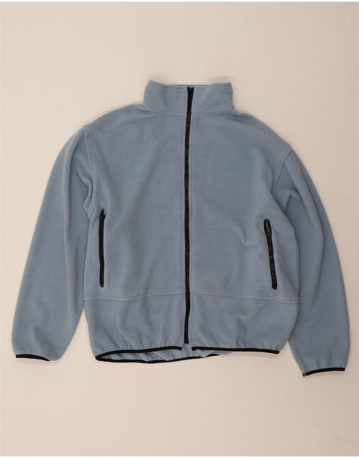 Jaqueta Columbia Masculina Loose Fit Fleece UK 38 Poliéster Azul Médio