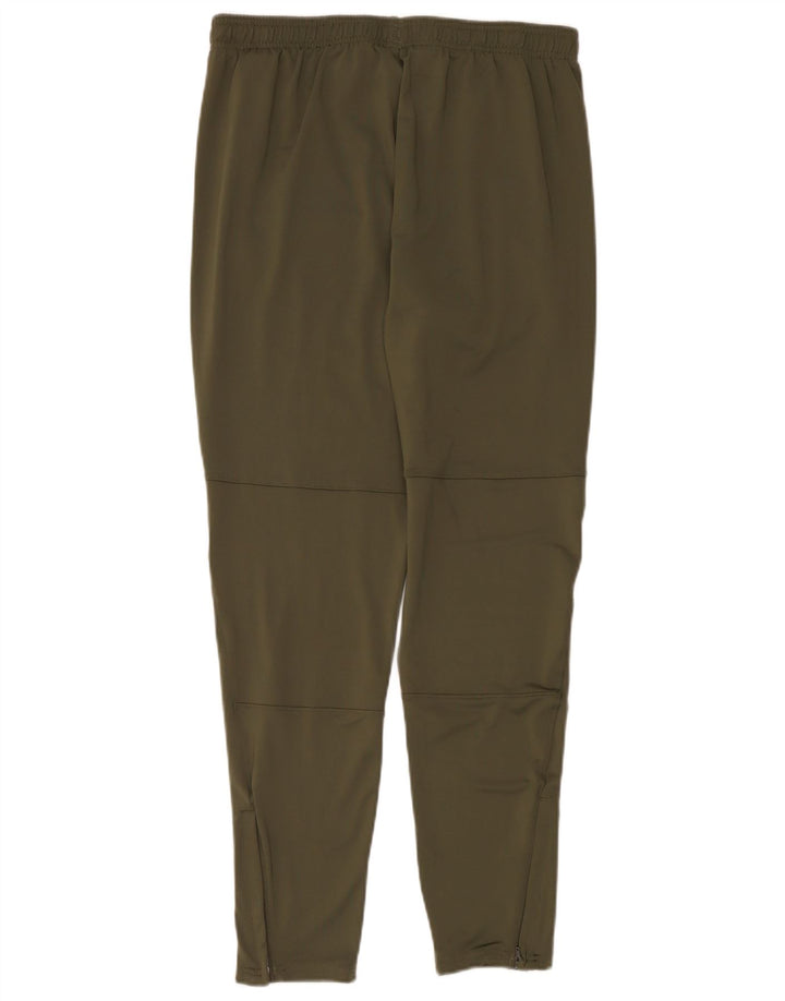 Calça de treino masculina Under Armour grande poliéster cáqui