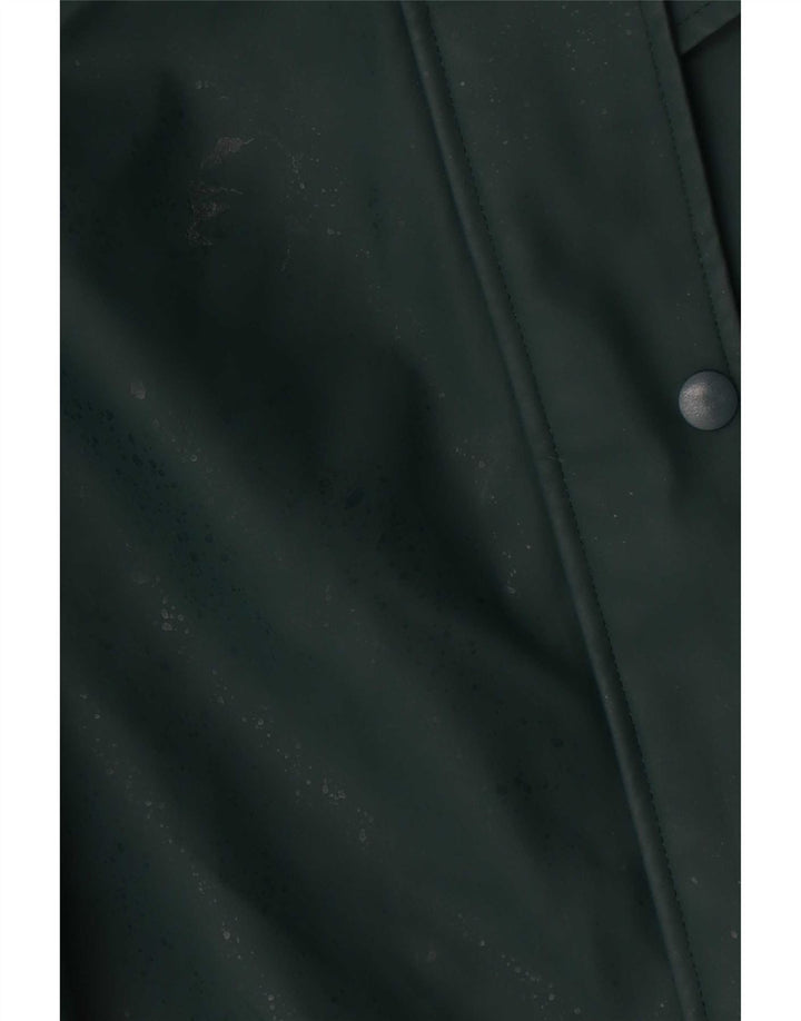 Jaqueta corta-vento feminina com capuz John Lewis Reino Unido 14 grande poliéster verde