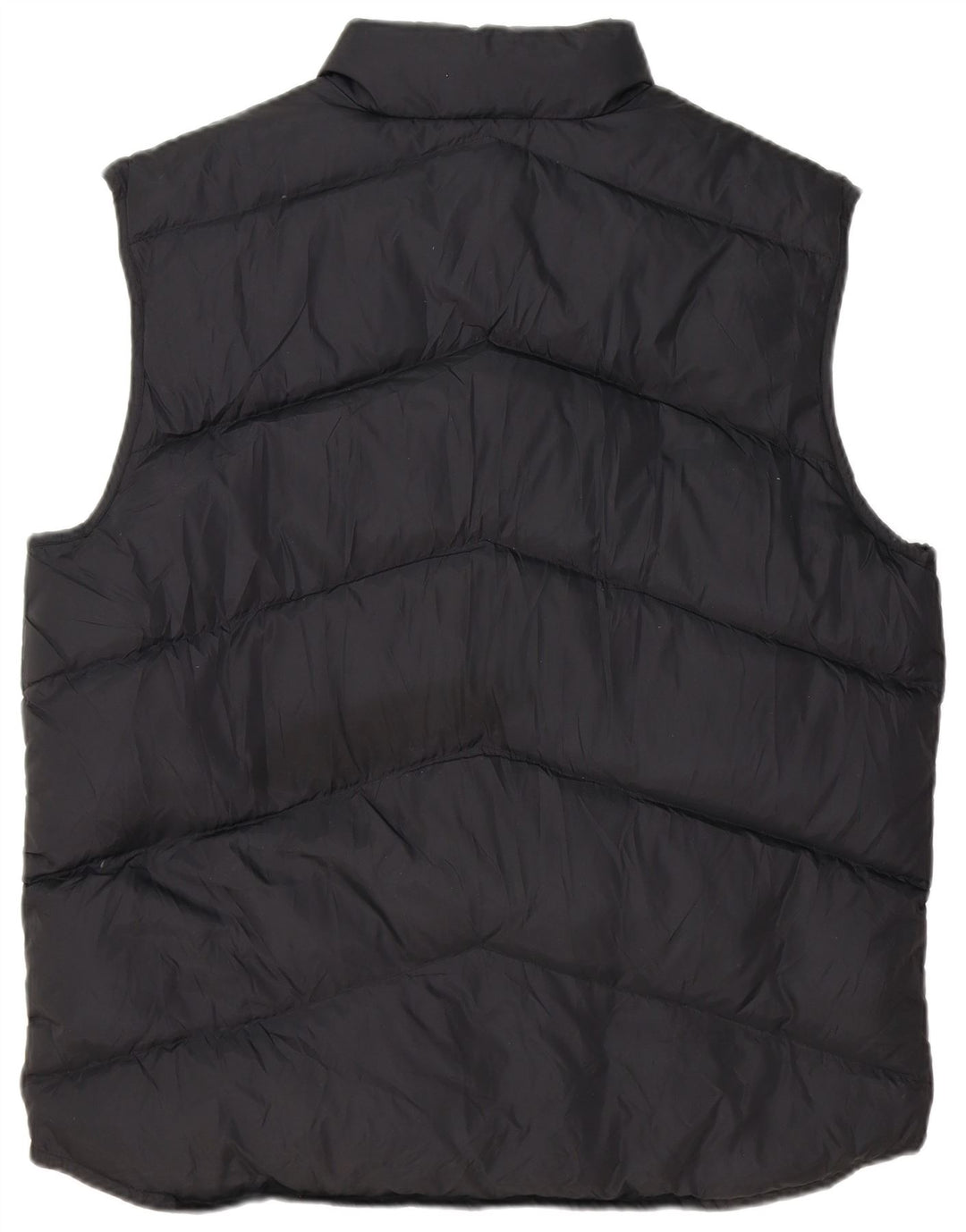 FILA Mens Colete Acolchoado UK 40 Grande Poliamida Preta
