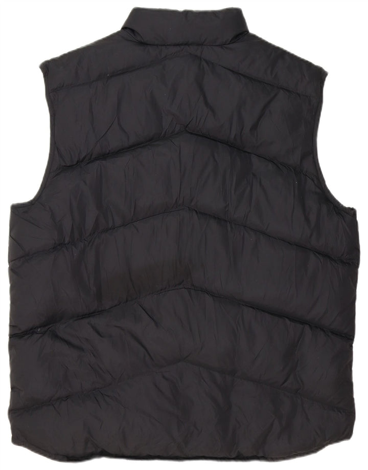 FILA Mens Colete Acolchoado UK 40 Grande Poliamida Preta
