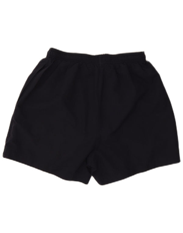 Shorts de natação masculino Reebok médio azul marinho poliéster