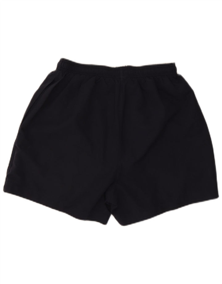 Shorts de natação masculino Reebok médio azul marinho poliéster