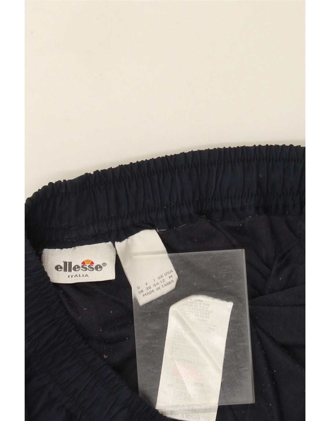 Calça de treino feminina Ellesse UK 12 poliéster azul marinho médio