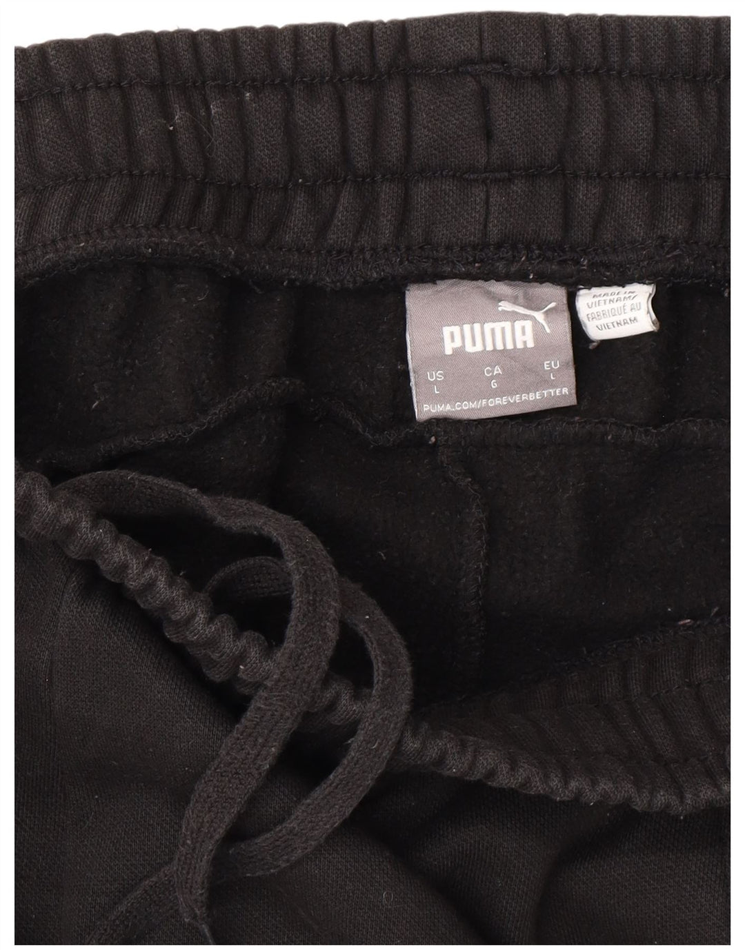 Calça de treino masculina Puma Joggers grande preto