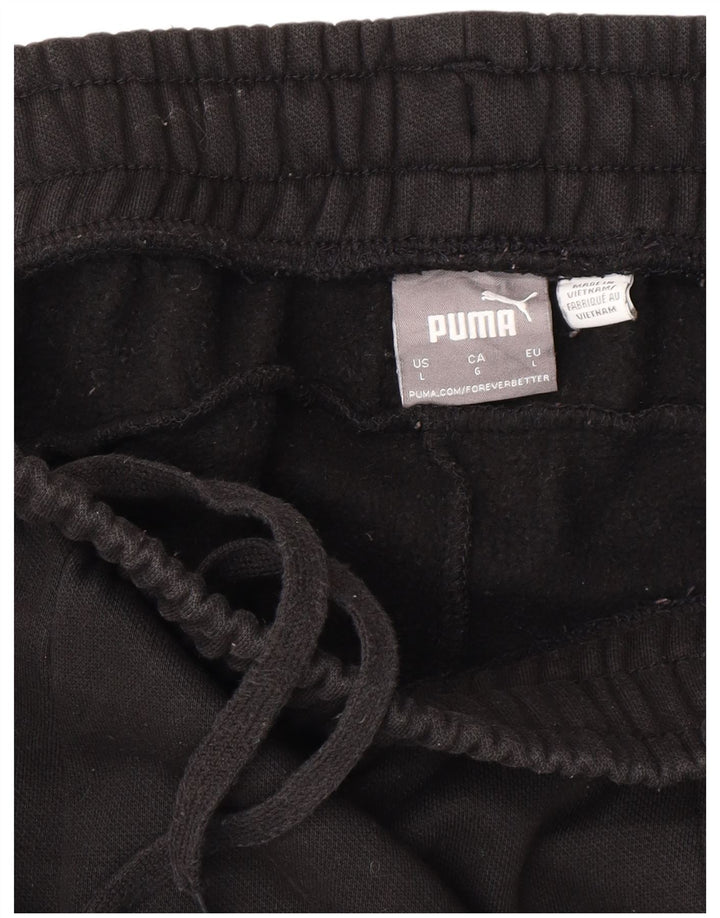 Calça de treino masculina Puma Joggers grande preto