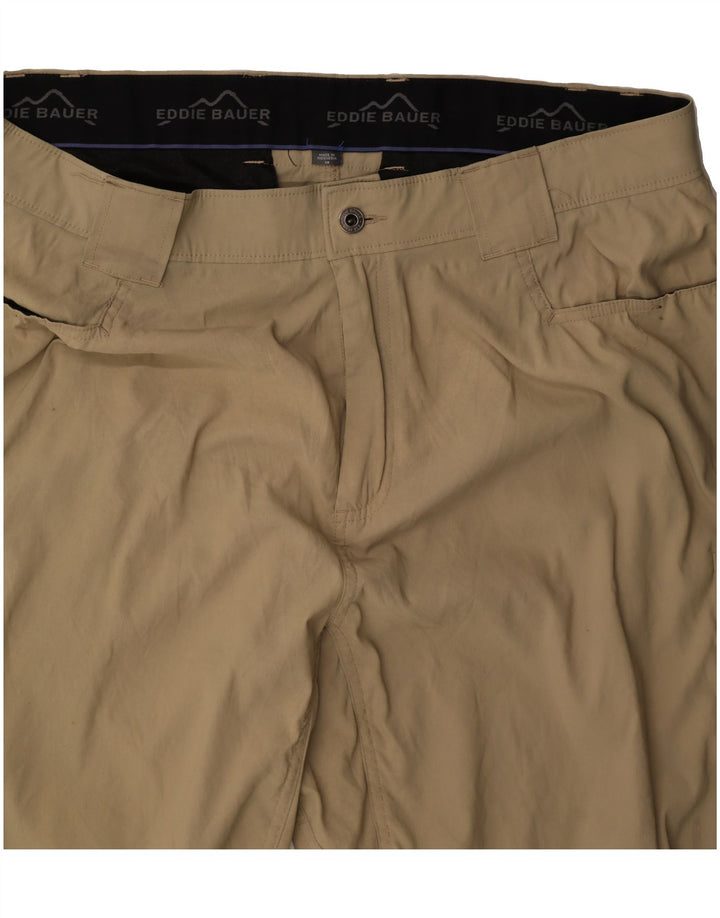 EDDIE BAUER Womens Cargo Shorts W38 XL Beige Nylon Vintage Eddie Bauer and Second-Hand Eddie Bauer from Messina Hembry 