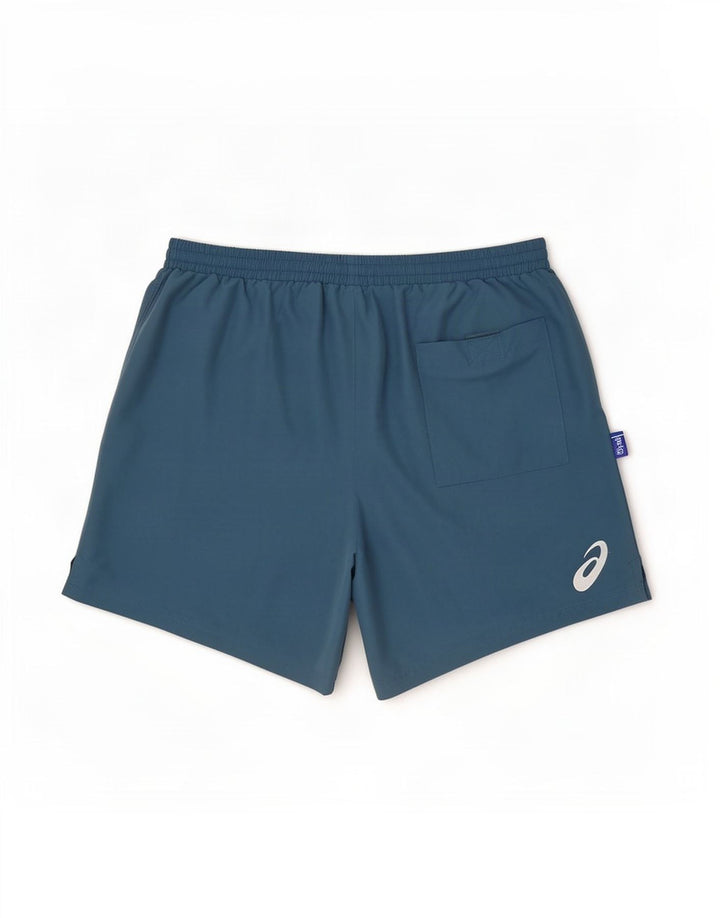 Asics Mens Sport Shorts Small Blue Polyester