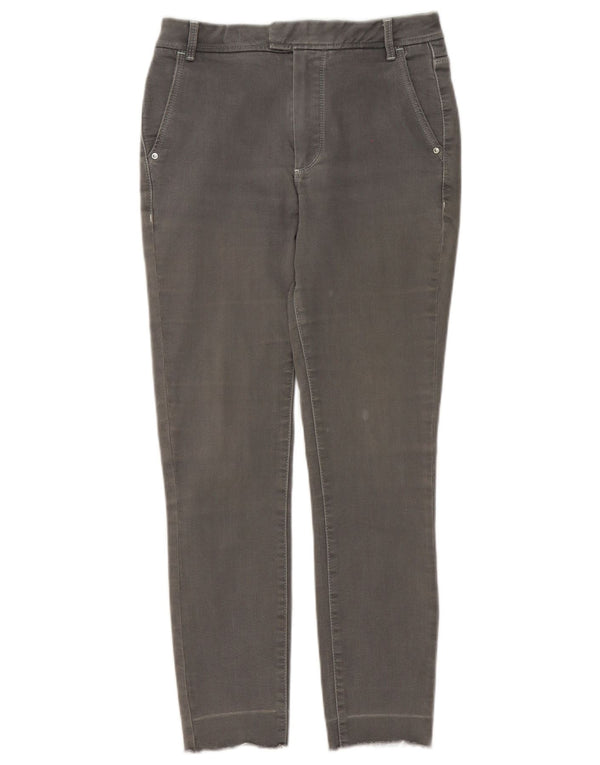 Calça Chino Skinny Feminina Massimo Dutti W26 L26 Cinza